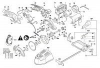 Bosch 3 603 CC7 000 Pks 10,8 V-Li Cordless Circular Saw 10.8 V / Eu Spare Parts